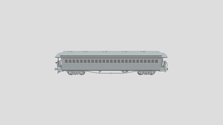 1/150 九州鉄道　ハブ12 3D Model