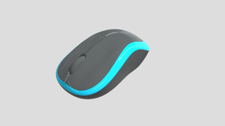 logitech mouse 3D Model