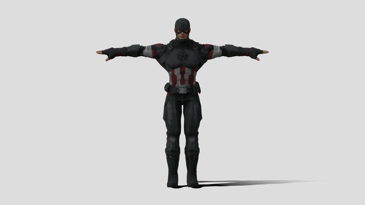 Captain Hydra 3D Model