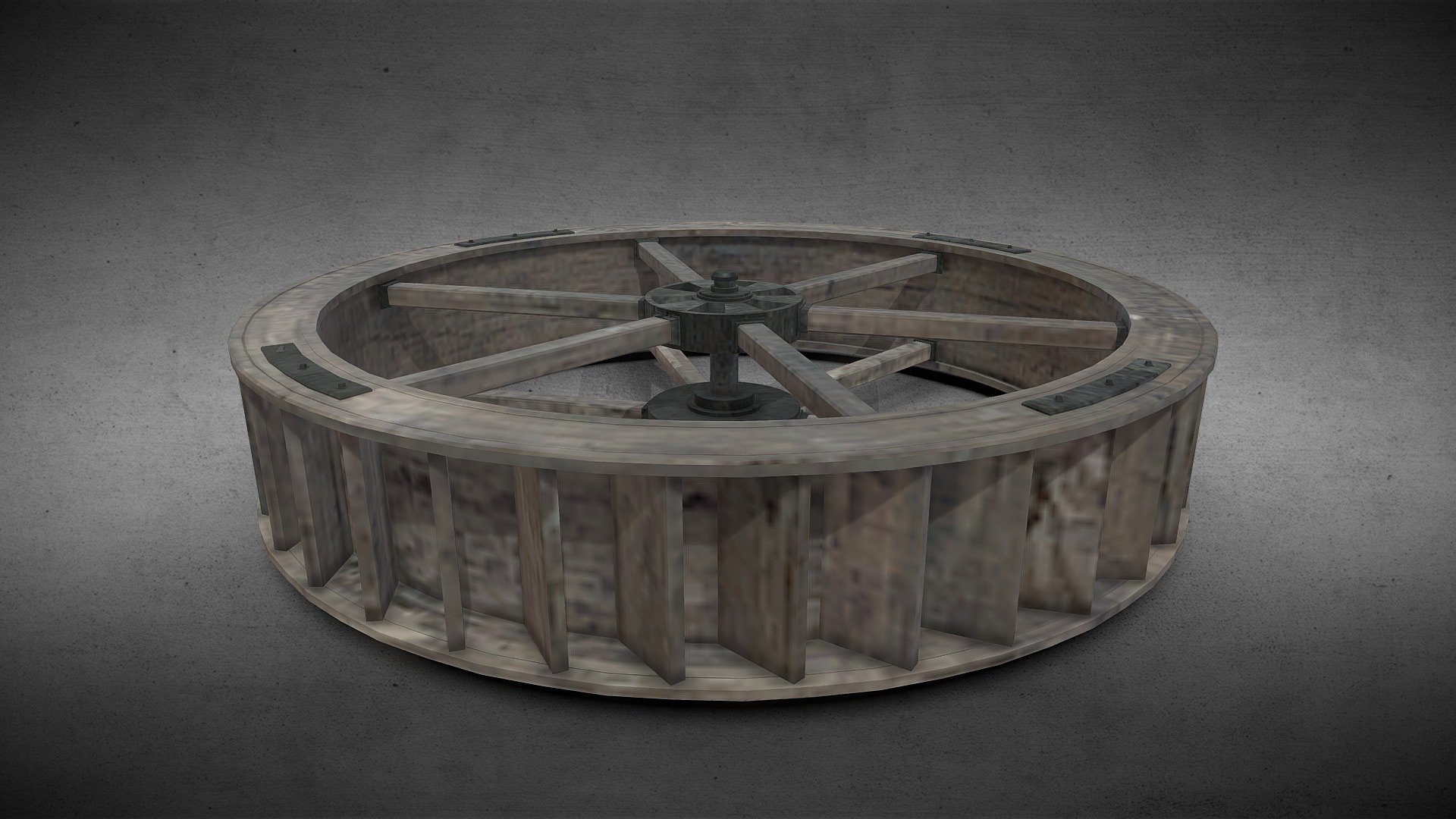Water Wheel - Download Free 3D model by Elite Big Speakerman ...