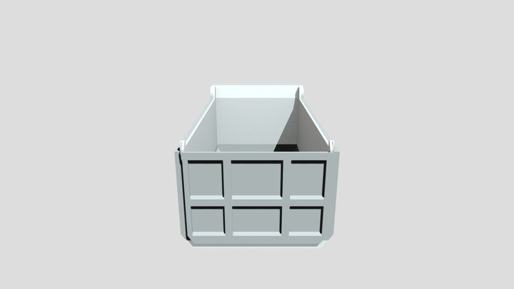 Dump Vessel(bak dump truck 3D Model
