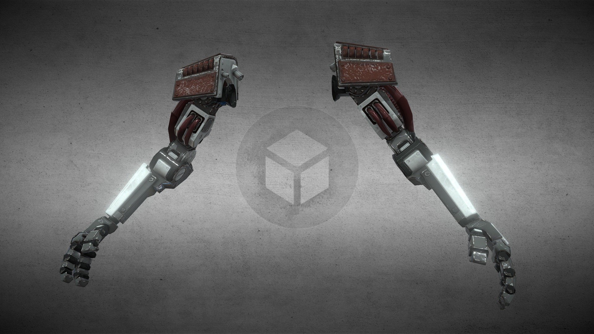 Automaton Trooper Arms - Download Free 3D model by Eveston - Elite Big ...
