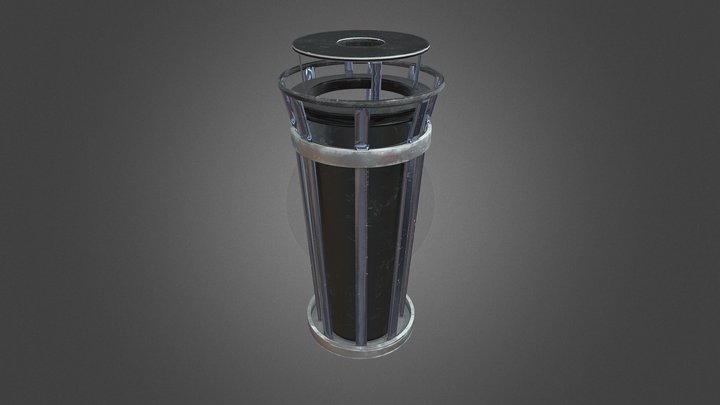 Trash Bin_ Mid