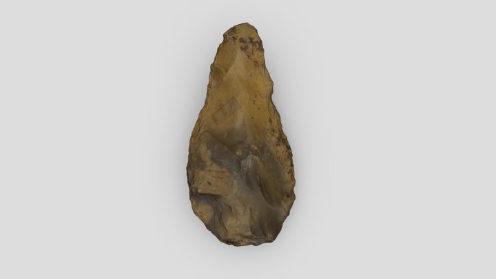 Palaeolithic handaxe (SOTLS : A1963.462) 3D Model