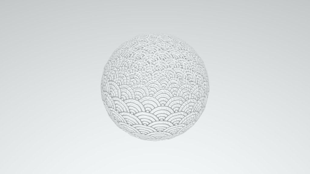 Seigaiha sphere