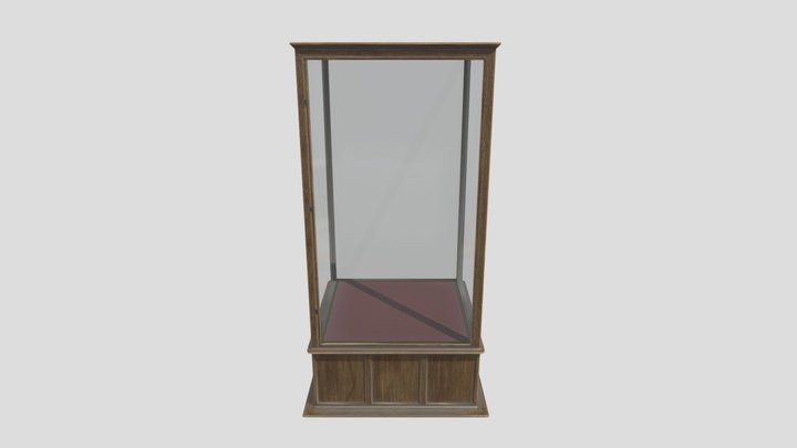 Large Display Case 3D Model