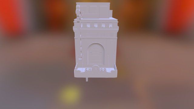 Rs Chicago Theater Grouped 3D Model