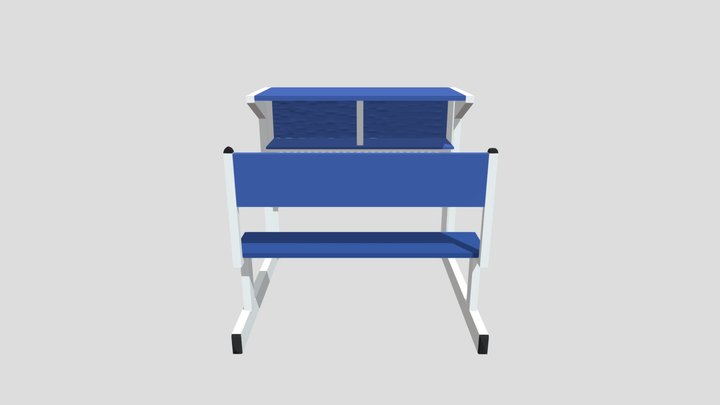 BLUE SCHOOL SEAT