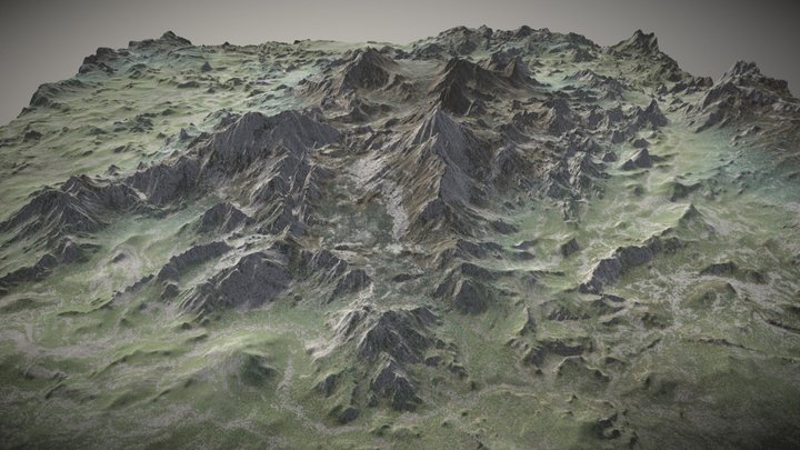 Young-landscape 3D Model