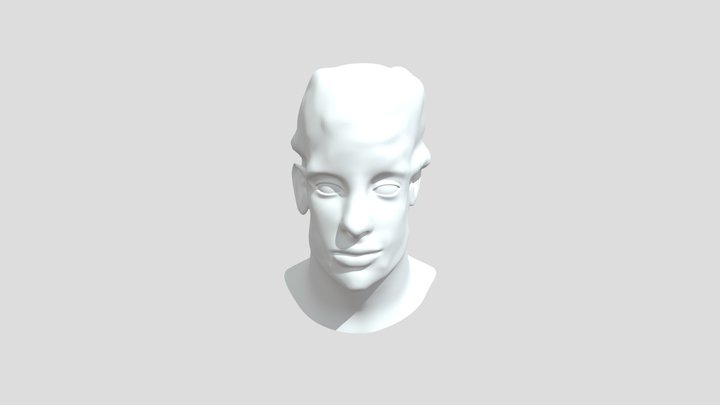 free head 3D Model