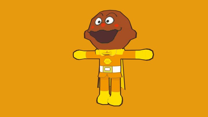 Currypanman [Blockbench] 3D Model