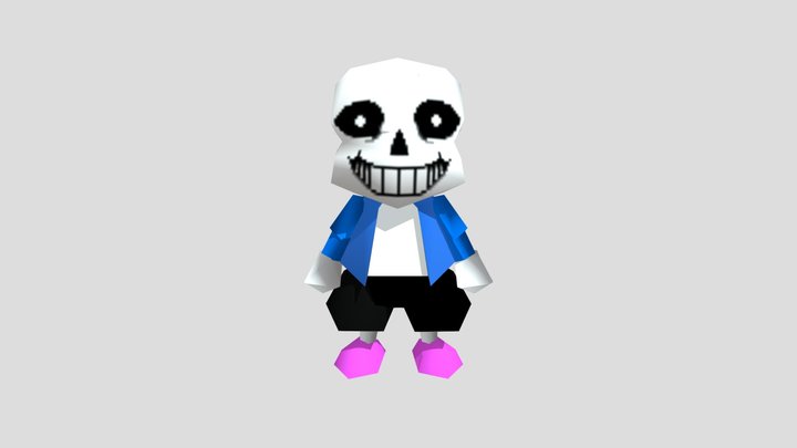 sans-pixel - Download Free 3D model by madexc [8d7b0b7] - Sketchfab