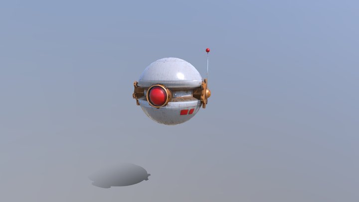 Steampunk drone 3D Model