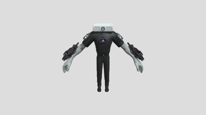 Titan projector man