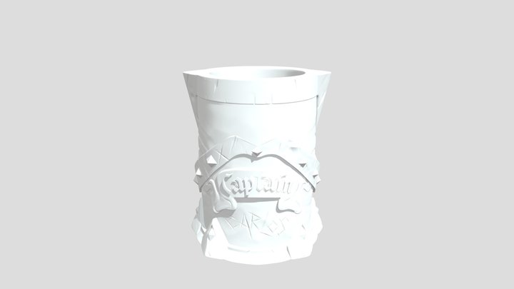 Pirate jar 3D Model