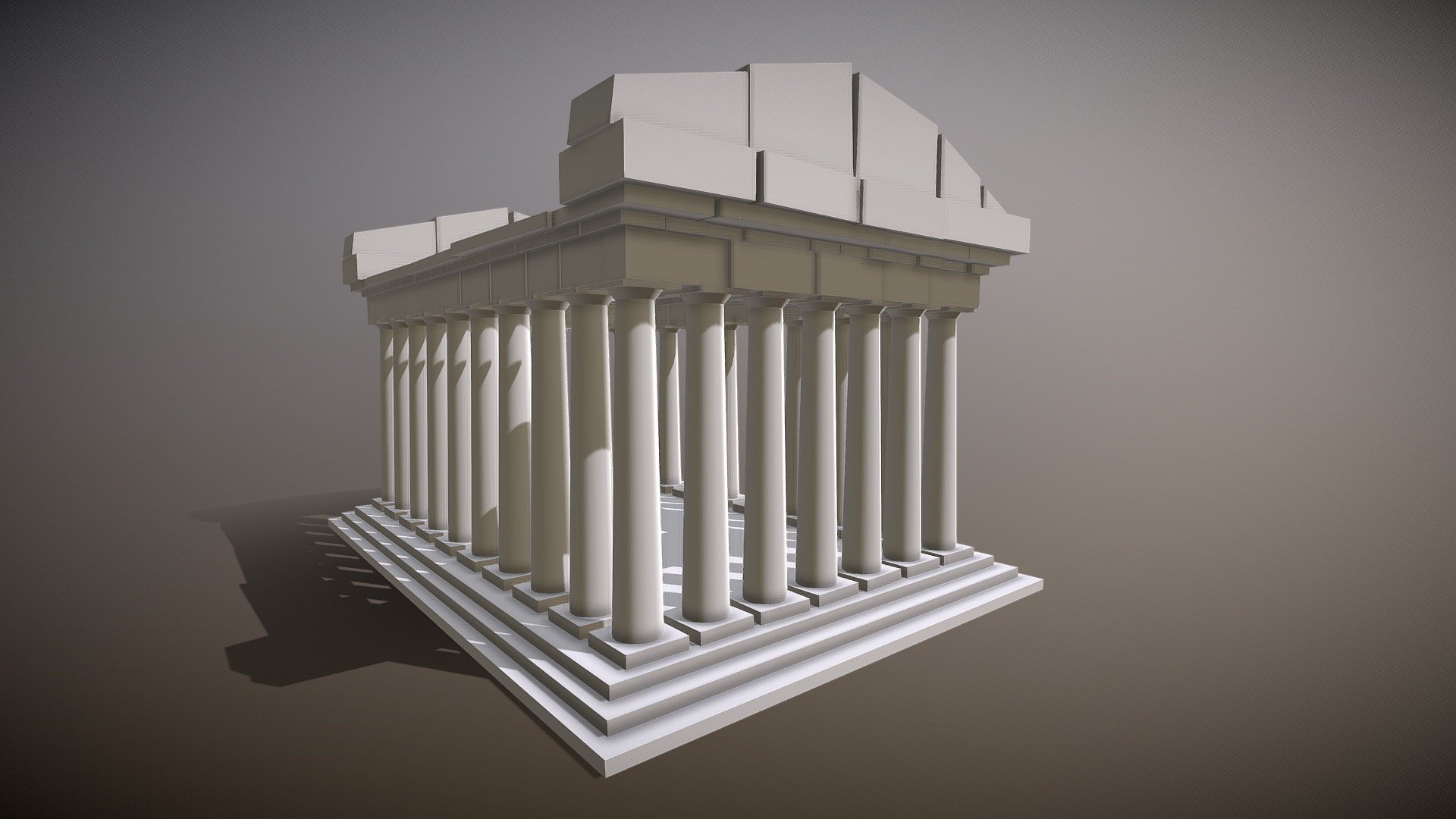 Ancient Temple - Download Free 3D Model By Pat Crandley (@pcrandley ...