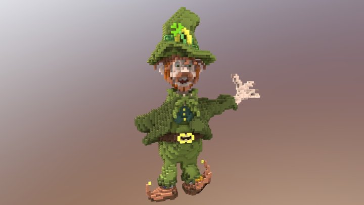 Leprachaun - Statue 3D Model