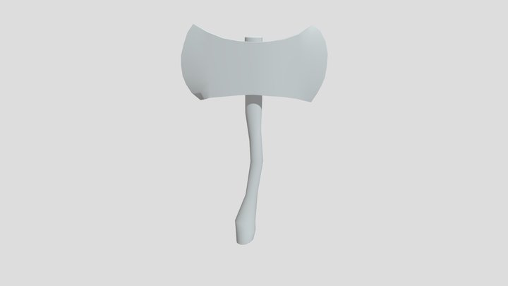 Axe 01 Sculpt Assignment 2 3D Model
