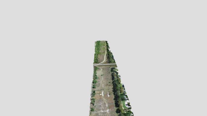 Power line Corridor Access Road Survey 3D Model