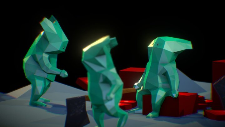 Gem Collectors 3D Model