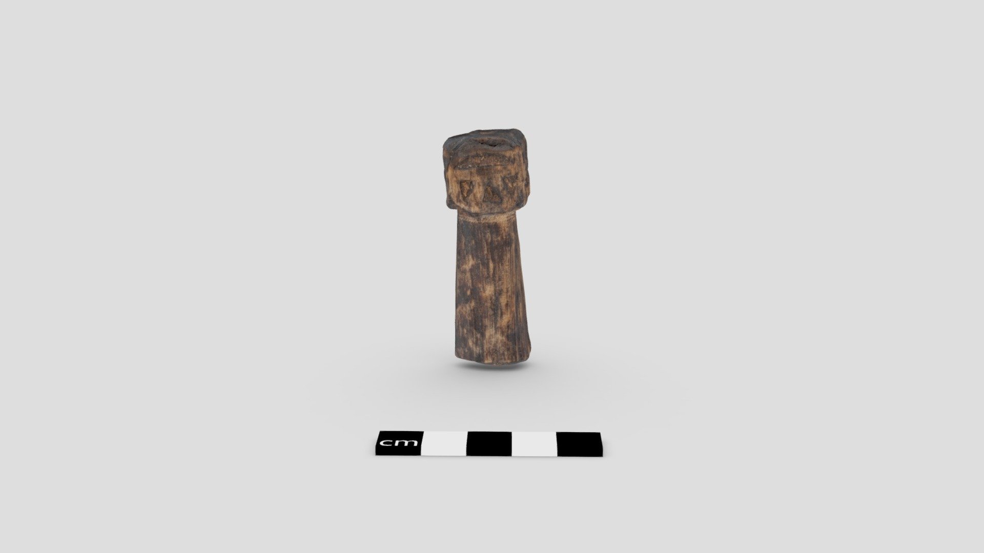 Puufiguuri A Wooden Figurine Download Free 3D model by Turku Museum
