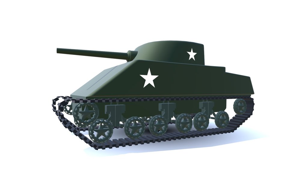 M4 Sherman tanque de batalla