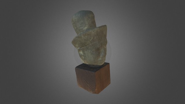 Head of a Deity 3D Model