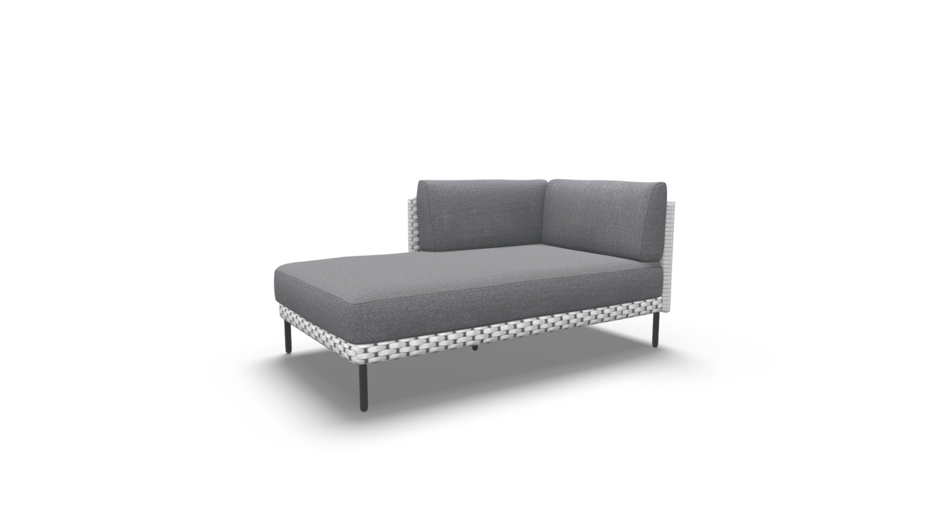 Rossiter outdoor RHF corner, Grey