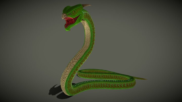 Fantasy-snake 3D models - Sketchfab