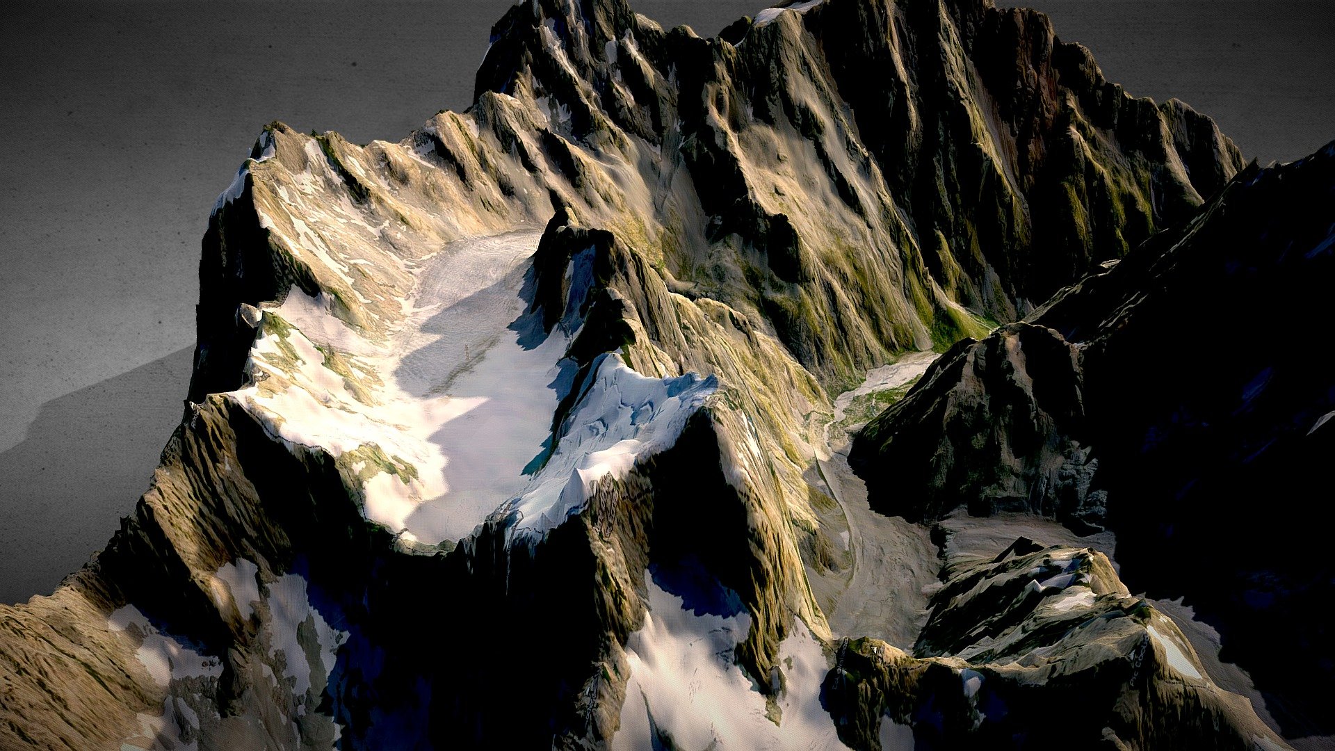 Mount Pelvoux, Ecrins, (F)