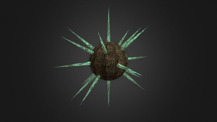 S.T.A.L.K.E.R. Artefact «Forest's Thorns» 3D Model