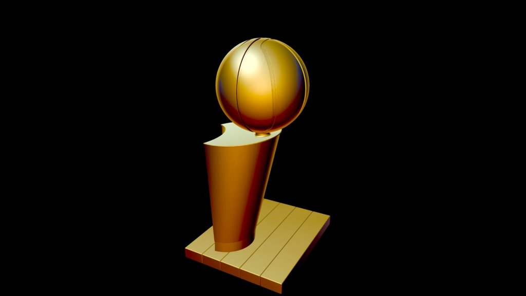 ArtStation - NBA Championship The Larry OBrien Trophy