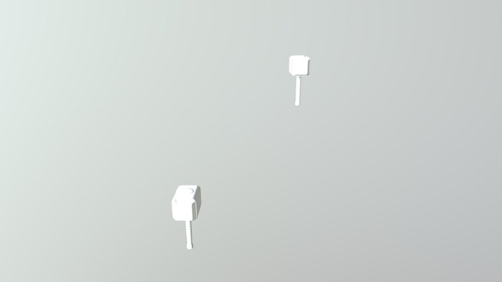 Thor Mjolnir 3D Model