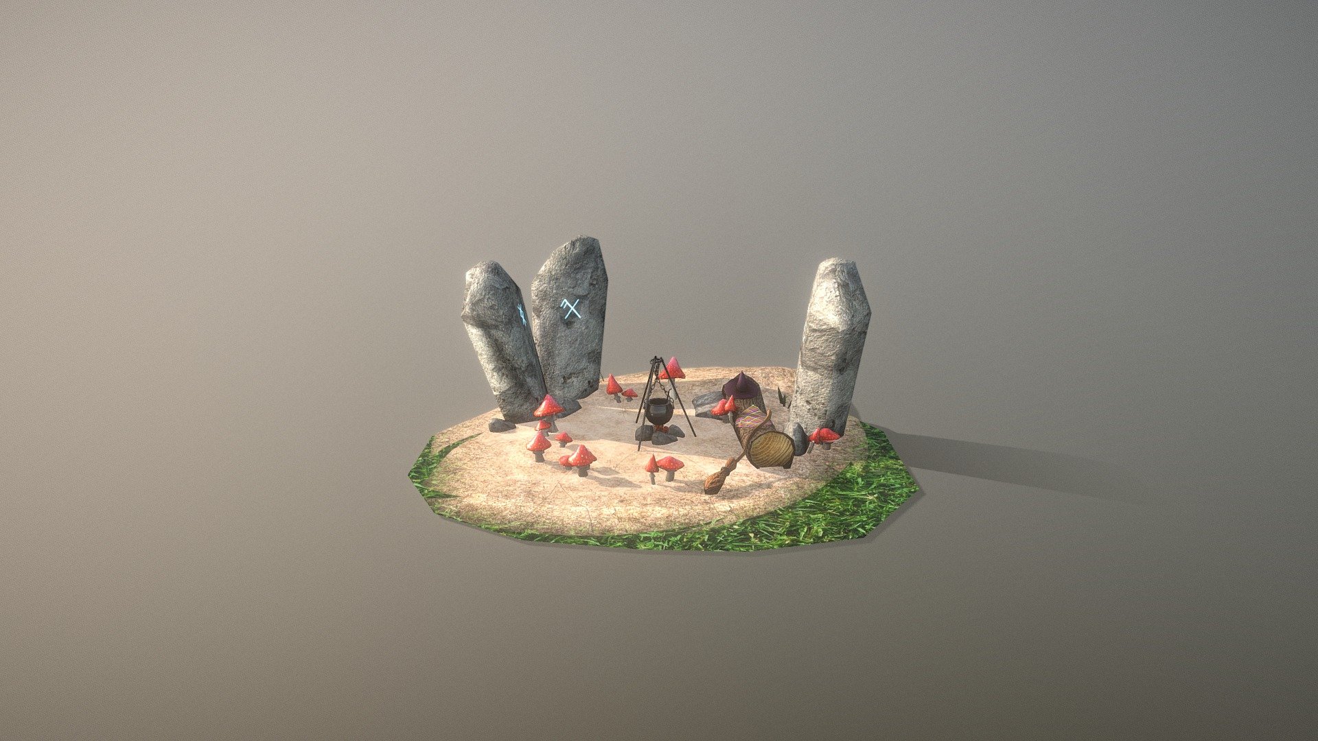 Witch Attributes No_grass