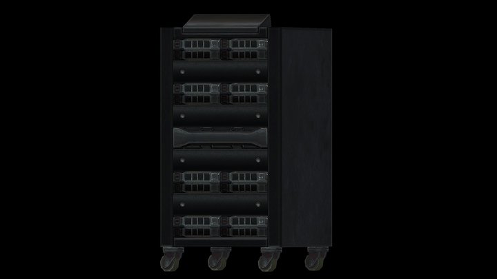 Server Tower – Modello 3D gratuito STL
