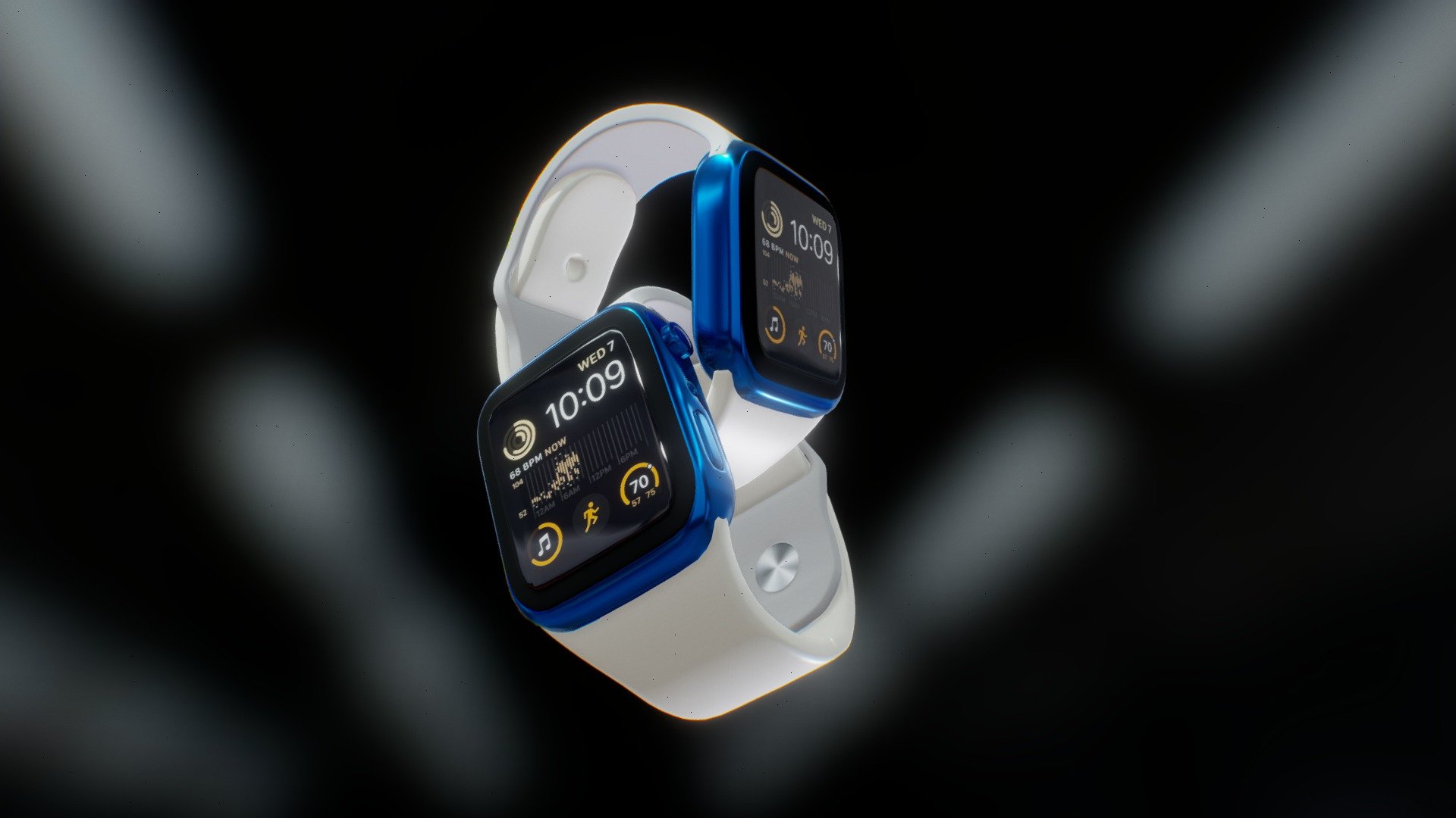 Apple Watch SE 2nd Gen — Sketchfab embed 3D viewer