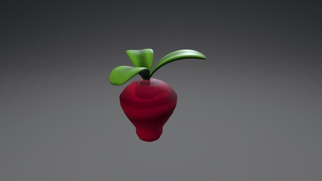 Turnip 3D Model