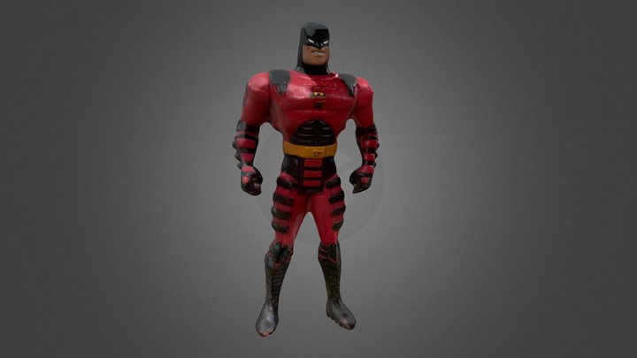 Batman toy figure 3D Model