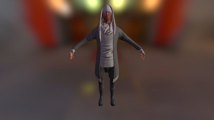 High Fashion Male 3D Model