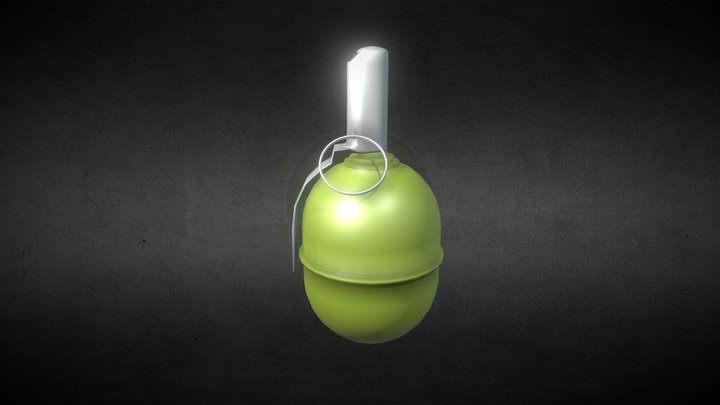 Soviet RGD-5 grenade 3D Model