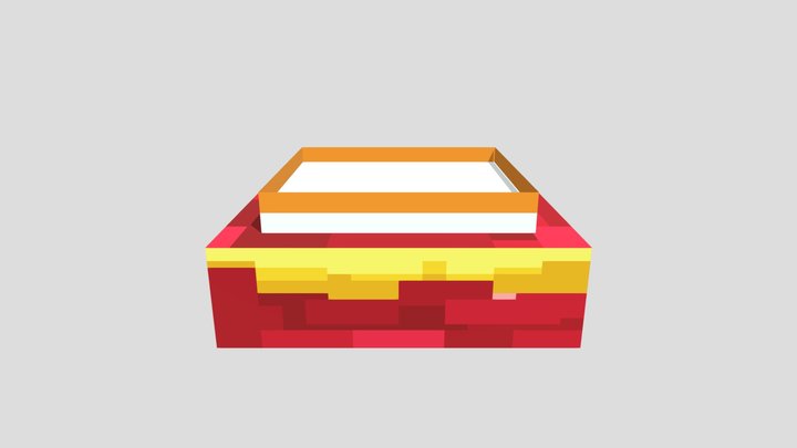 Royal Item Frame 3D Model