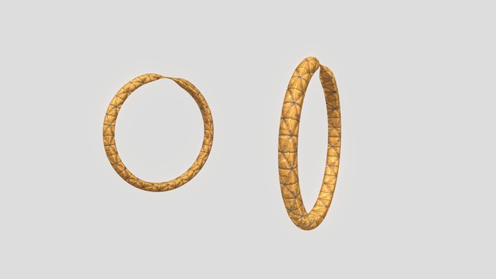 Bimbo Thicc Earring 3D Model