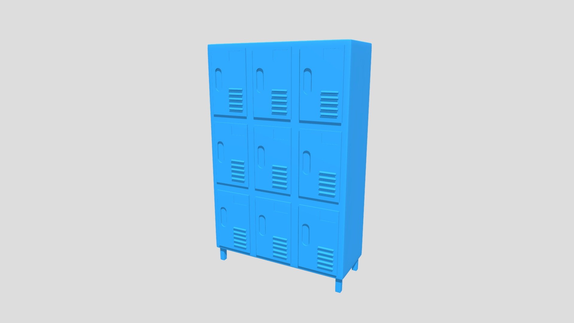 Locker — Sketchfab embed 3D viewer
