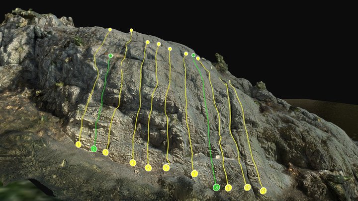 Parcours d'Escalade MOUSSET 3D Model