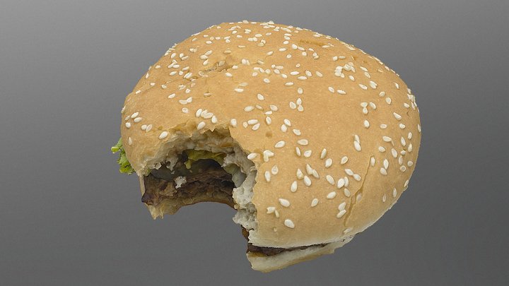 Burger 3D Model