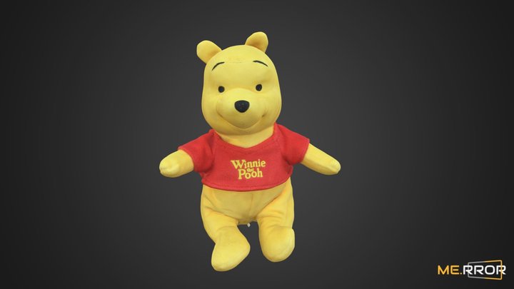 Winnie the Pooh Doll 3D Model