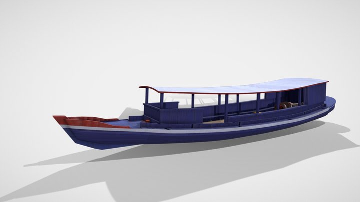 Lancha De Timon 3D Model