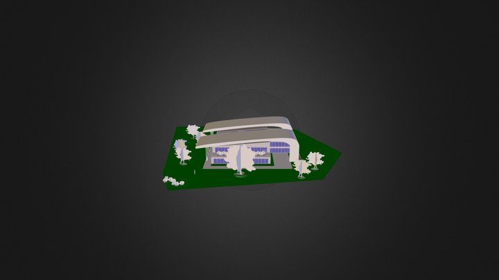 El Camino College - Technical Arts Building 3D Model
