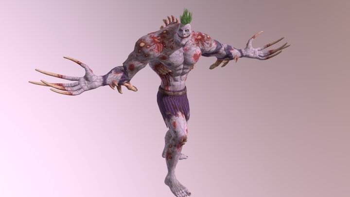 Batman Arkham Asylum Titan Joker