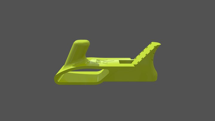 plane for 20mm wide chisel  wood working tool 3D Model